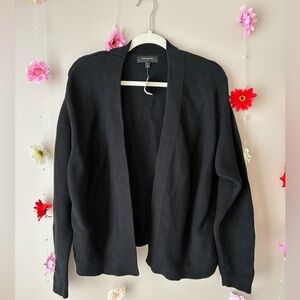 Banana Republic Black Open Cardigan